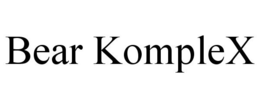 BEAR KOMPLEX trademark