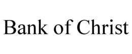 BANK OF CHRIST trademark