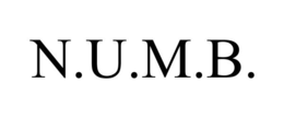 N.U.M.B. trademark