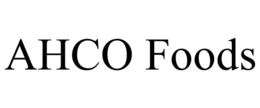 AHCO FOODS trademark