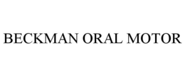 BECKMAN ORAL MOTOR trademark