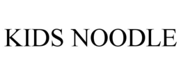 KIDS NOODLE trademark