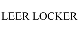 LEER LOCKER trademark