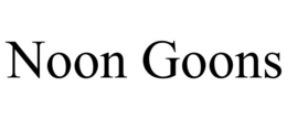 NOON GOONS trademark