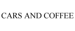CARS AND COFFEE trademark