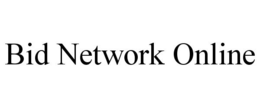 BID NETWORK ONLINE trademark