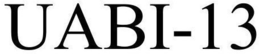 UABI-13 trademark