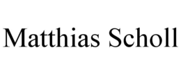 MATTHIAS SCHOLL trademark