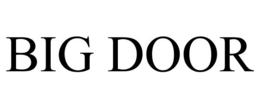 BIG DOOR trademark