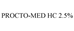 PROCTO-MED HC 2.5% trademark