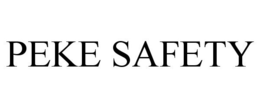 PEKE SAFETY trademark