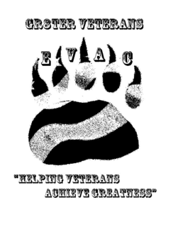 GR8TER VETERANS EVAC "HELPING VETERANS ACHIEVE GREATNESS" trademark