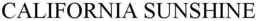 CALIFORNIA SUNSHINE trademark