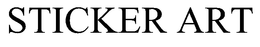 STICKER ART trademark