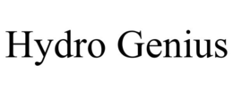 HYDRO GENIUS trademark