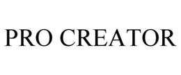 PRO CREATOR trademark