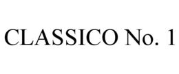 CLASSICO NO. 1 trademark
