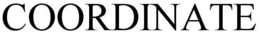COORDINATE trademark