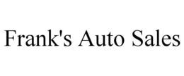 FRANK'S AUTO SALES trademark
