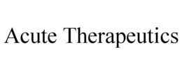 ACUTE THERAPEUTICS trademark