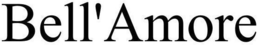 BELL'AMORE trademark