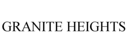 GRANITE HEIGHTS trademark