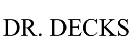 DR. DECKS trademark