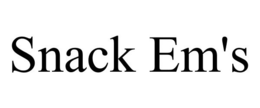 SNACK EM'S trademark