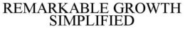 REMARKABLE GROWTH SIMPLIFIED trademark