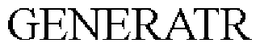GENERATR trademark