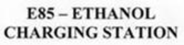 E85 - ETHANOL CHARGING STATION trademark