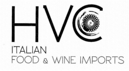 H V C ITALIAN FOOD & WINE IMPORTS trademark