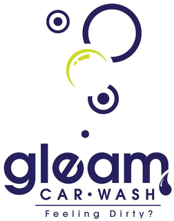 GLEAM CAR WASH FEELING DIRTY? trademark