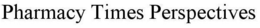 PHARMACY TIMES PERSPECTIVES trademark