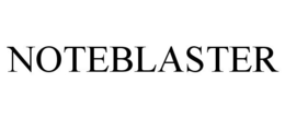 NOTEBLASTER trademark