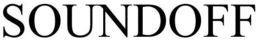 SOUNDOFF trademark