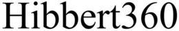 HIBBERT360 trademark