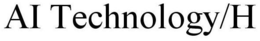 AI TECHNOLOGY/H trademark