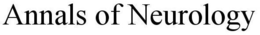 ANNALS OF NEUROLOGY trademark
