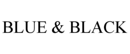 BLUE & BLACK trademark