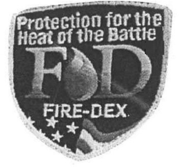 PROTECTION FOR THE HEAT OF THE BATTLE FD FIRE-DEX trademark