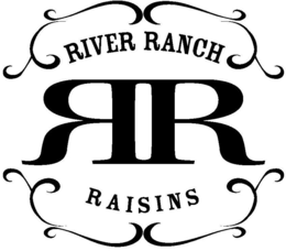 RIVER RANCH RAISINS RR trademark