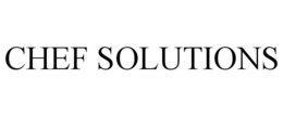 CHEF SOLUTIONS trademark