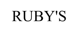 RUBY'S trademark