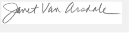JANET VAN ARSDALE trademark