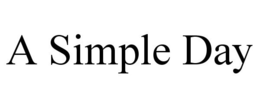 A SIMPLE DAY trademark