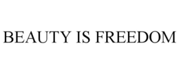 BEAUTY IS FREEDOM trademark