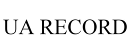 UA RECORD trademark