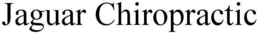JAGUAR CHIROPRACTIC trademark