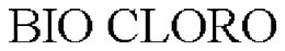 BIO CLORO trademark